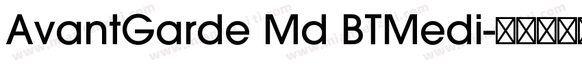 AvantGarde Md BTMedi字体转换